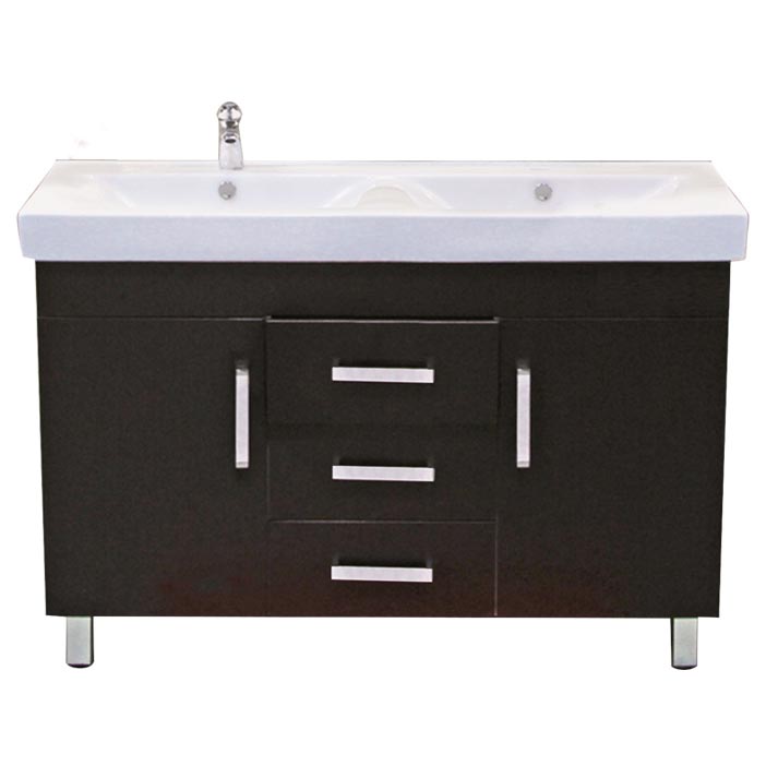CRESTA 1200 BASIN & CABINET – MAHOGANY
